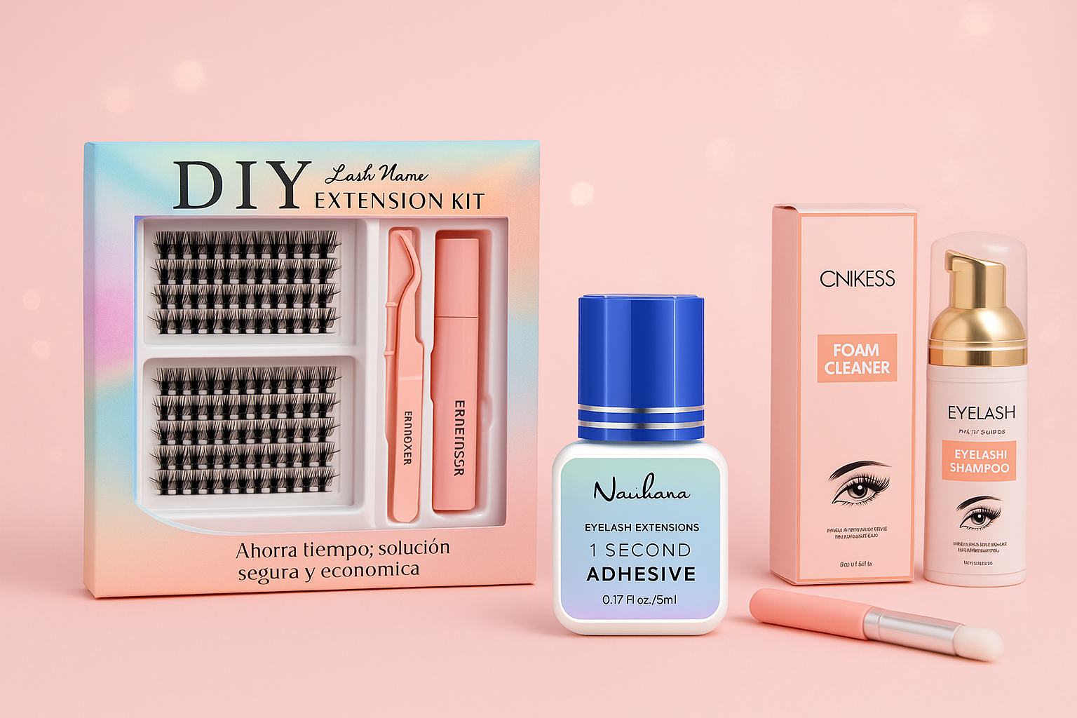 False Eyelashes & Tools