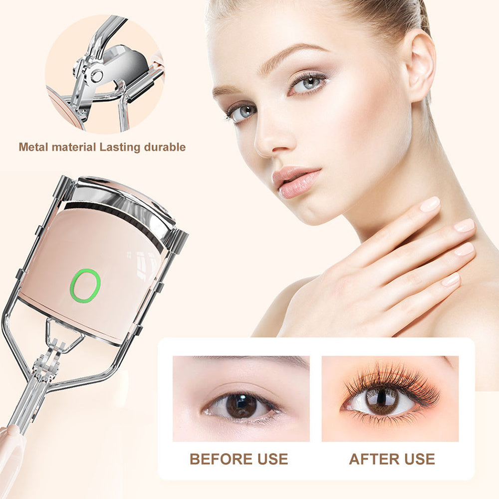 Rechargeable 3 Heating Modes Electric Eyelash Curler