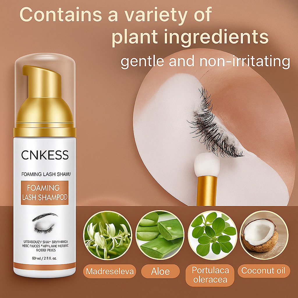 Eyelash Extension Shampoo – 60ml - N'viO