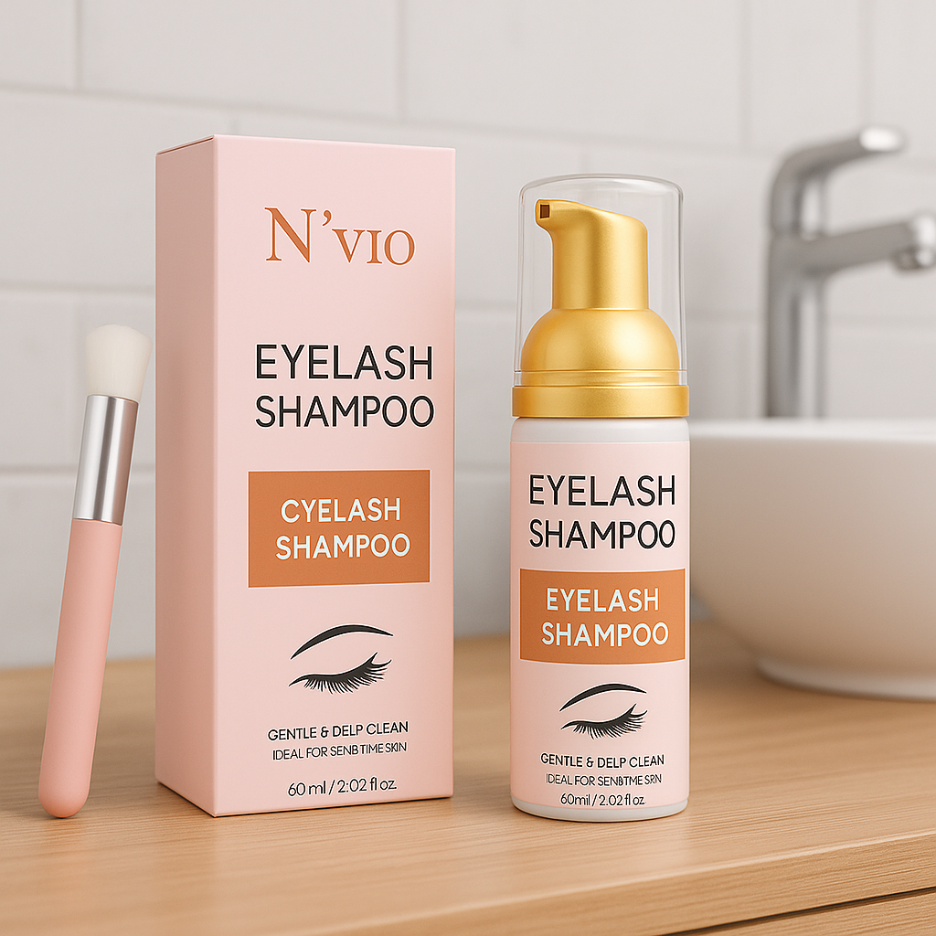 Eyelash Extension Shampoo – 60ml - N'viO